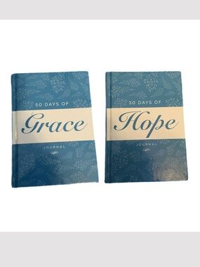 NEW 50 days of Hope/50 days of Grace. Doubled-Sided Christain Journal